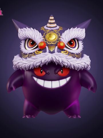  Lion Dance Gengar - Pokémon - WaWa Studio 