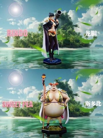  Rindo & Sweet Pea - One Piece - Black Studio 