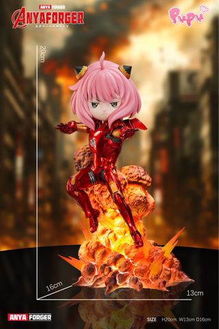  Anya cos Iron Man - Spy x Family - PuPu Studio 
