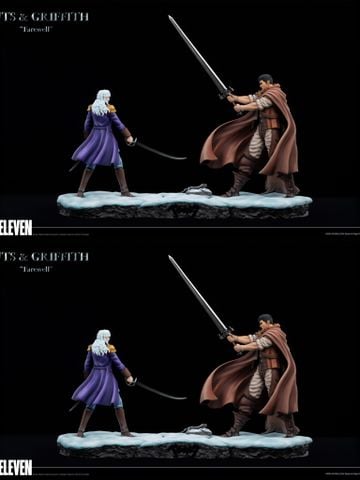  Guts & Griffith Farewell - Berserk - Iron Eleven Studio 