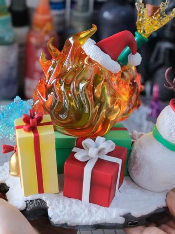  Christmas Calcifer - Howl's Moving Castle - MMLAND Studio 