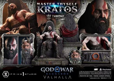  Master Thyself Kratos - God of War: Ragnarok - Prime 1 Studio 