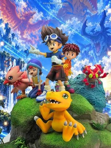  Main Cast Gathering - Digimon - Butterfly Studio 