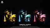  Zinogre x Stygian Zinogre x Thunderlord Zinogre - Monster Hunter - Dragon Realm Studio 