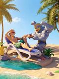  Ash, Machamp & Pikachu NSFW - Pokemon - Mist Haven Studio 