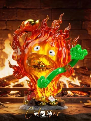  Lucky Calcifer - Howl's Moving Castle - Seven Studio 