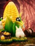  Totoro Picking Corn - My Neighbor Totoro - Long Miao Studio 