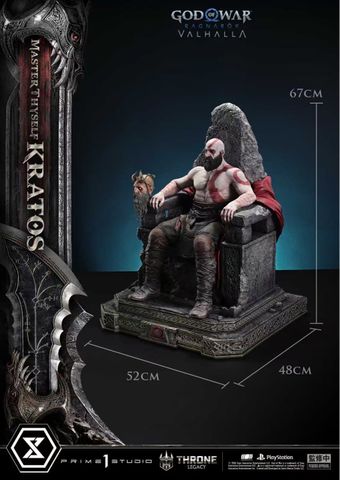 Master Thyself Kratos - God of War: Ragnarok - Prime 1 Studio 