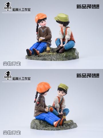  Sheeta and Pazu - Castle in the Sky - Scarecrow Studio 