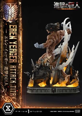  Eren Yeager - Attack On Titan - Prime 1 Studio 