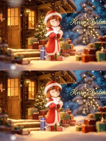  Christmas Ai Haibara - Conan Detective - Rising Sun Studio 