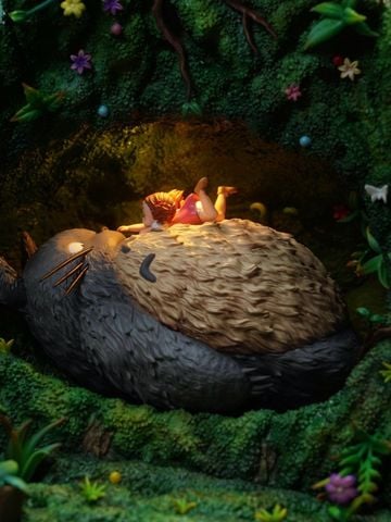 Totoro in the tree hole - My Neighbor Totoro - OPM Studio 