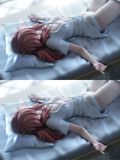  Asuka lying on hospital bed - Evangelion - Pepeho Studio 