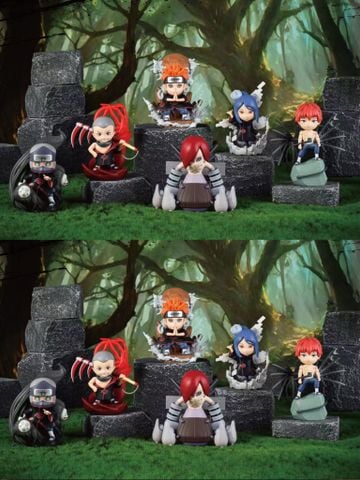  Blindbox Akatsuki Series - Naruto - Krazy Art Studio (Licensed) 