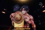  Luffy & Ace last goodbye - One Piece - Fast Studio 