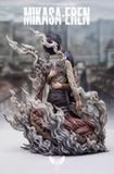  Eren Jaeger & Mikasa Ackerman - Attack On Titan - Saoirse Studio 