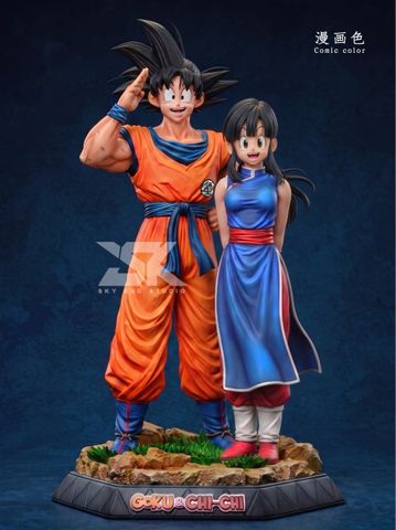  Goku Youth & Chichi Youth - Dragon Ball - Sky End Studio 