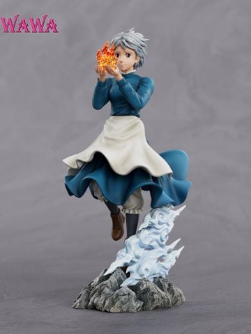  Sophie & Calcifer - Howl’s Moving Castle - WAWA Studio 