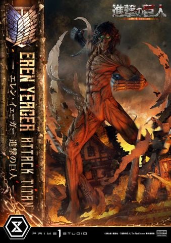  Eren Yeager - Attack On Titan - Prime 1 Studio 