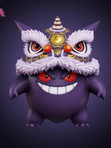  Lion Dance Gengar - Pokémon - WaWa Studio 