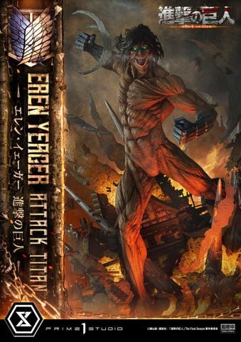  Eren Yeager - Attack On Titan - Prime 1 Studio 