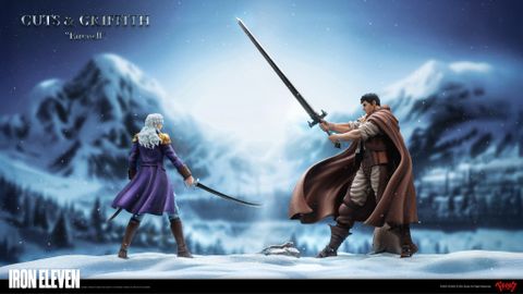  Guts & Griffith Farewell - Berserk - Iron Eleven Studio 