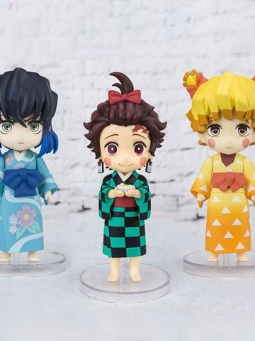  Tanjiro & Zenitsu & Inosuke Mini Figures - BANDAI 
