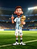  Lionel Messi - Joy Toon Studio 