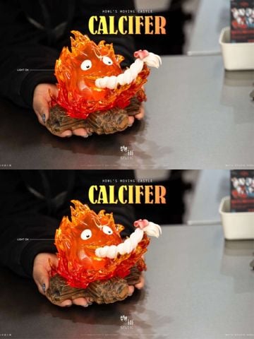  Calcifer eating hair - Howl's Moving Castle - WuYu Studio 