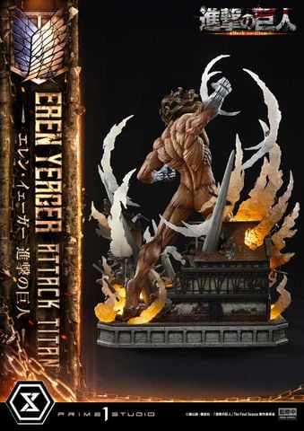  Eren Yeager - Attack On Titan - Prime 1 Studio 