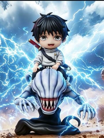  Yuta Okkotsu Chibi - Jujutsu Kaisen - SOQ Studio 