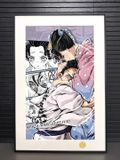  Koyuki & Akaza Art Print - Kimetsu No Yaiba 