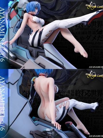  Asuka & Ayanami Rei - Evangelion - Pink Lady Studio 
