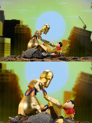  Robo Dad and Shin-chan - Crayon Shin-chan - NIUZI Studio 