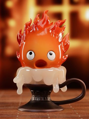  Candlestick Calcifer - Howl's Moving Castle - Okk Studio 