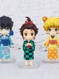  Tanjiro & Zenitsu & Inosuke Mini Figures - BANDAI 
