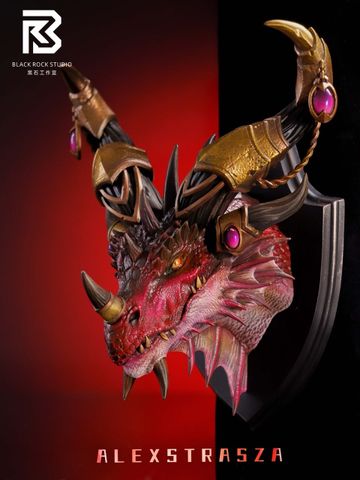  Refrigerator Poster - Guardian Dragon - BRS Studio 