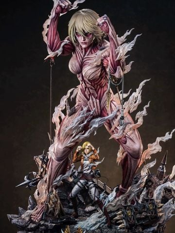  Annie Leonhart & Titan - Attack On Titan - Hertz Studio 