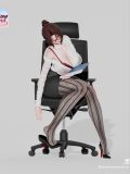  Kiara Kurozawa - Office Lady Series - Shallow Island Cloud Studio 