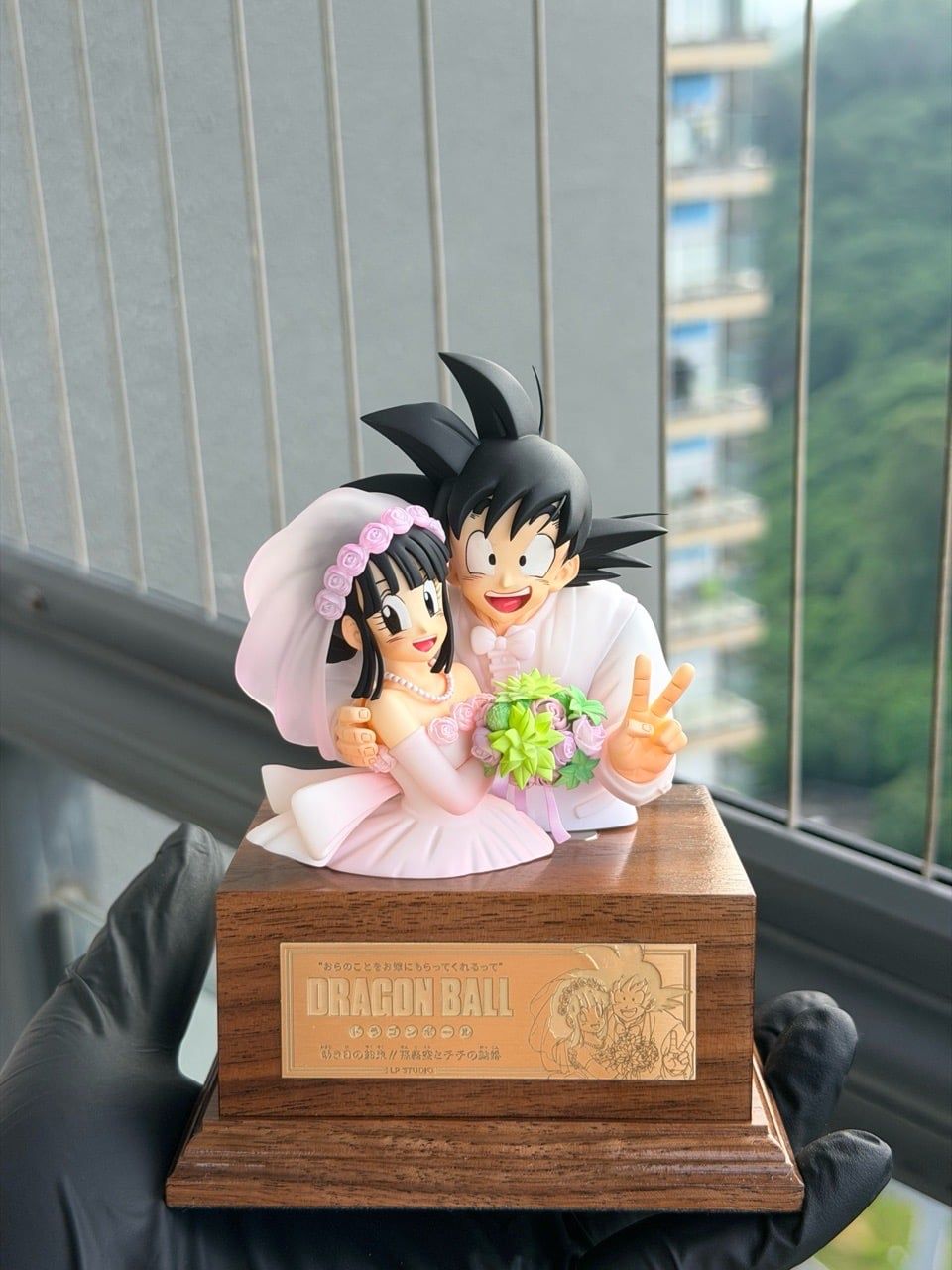  Goku & Chichi Wedding Bust - Dragon Ball - LP Studio 