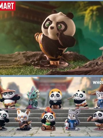  Universal Kung Fu Panda Series Figures - Kung Fu Panda - Pop Mart 