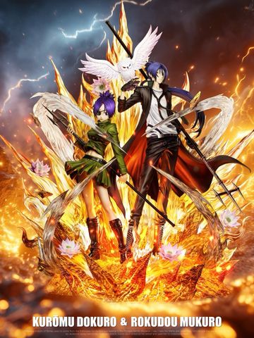 Chrome Dokuro x Mukuro Rokudo - Katekyo Hitman Reborn! - LueYing Studio 