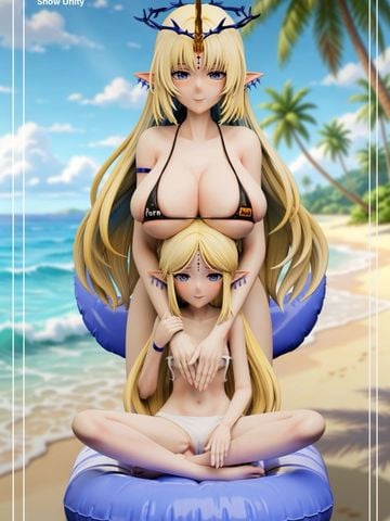  Swimsuit Cartethyia - Wuthering Waves - Snow Unity Studio 