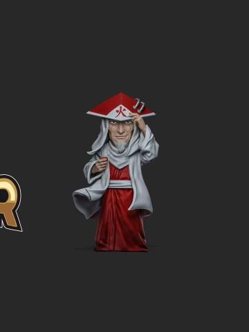  Sarutobi Hiruzen - Naruto - Power Studio 