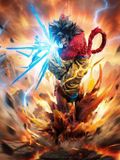  Son Goku Super Saiyan - Dragon Ball - Iron Curtain Studio 