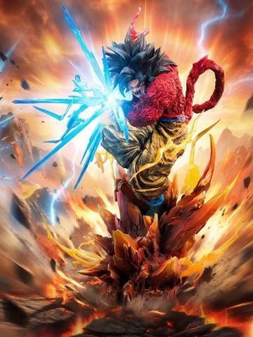  Son Goku Super Saiyan - Dragon Ball - Iron Curtain Studio 