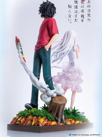  Menma & Jintan - Anohana - POP.ART Studio 