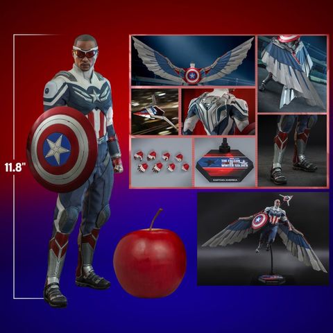  The Falcon Captain America - Marvel - Hot Toys 