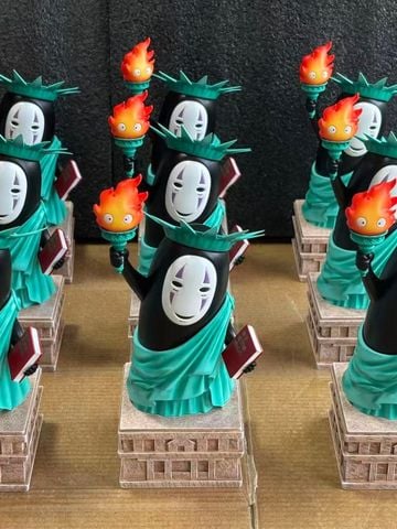  No Face cos Statue of Liberty - Spirited Away - Long Miao Studio 