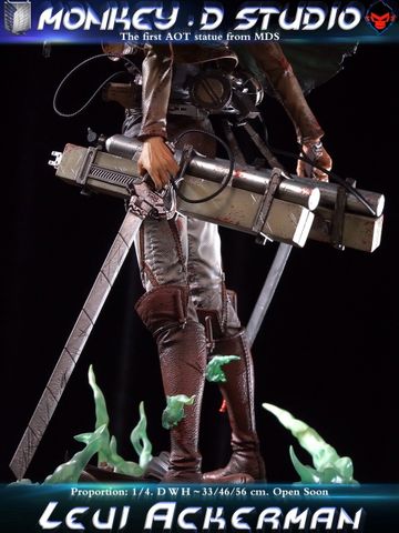 Levi Ackerman - Attack On Titan - Monkey D Studio 